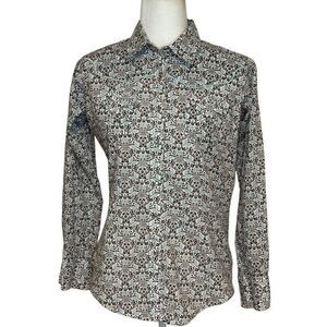 Ariat Paisley Western Shirt with Pearl Snap Buttons. Sz Small Great Condition!!
